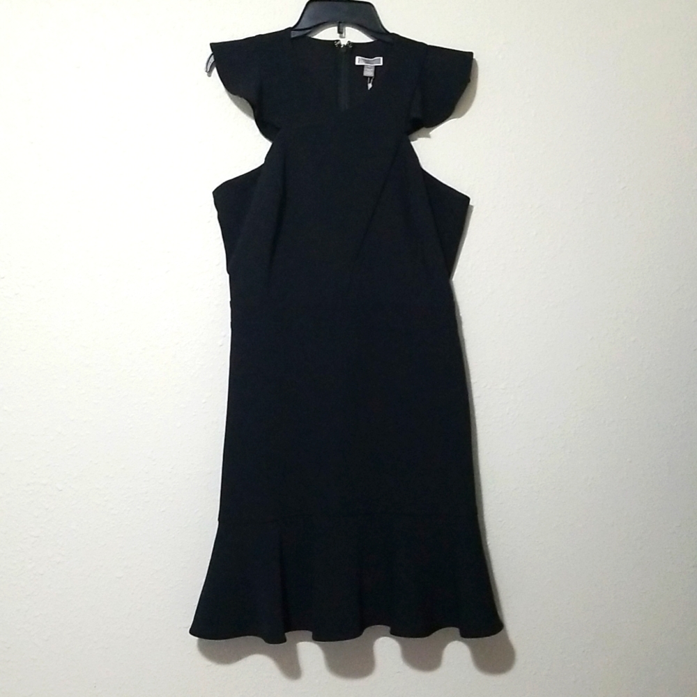Sexy lined black  dress